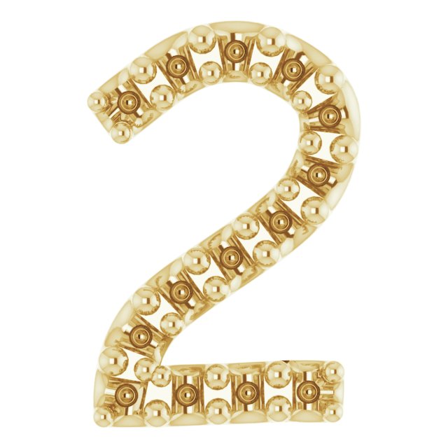 Accented Numeral Trim