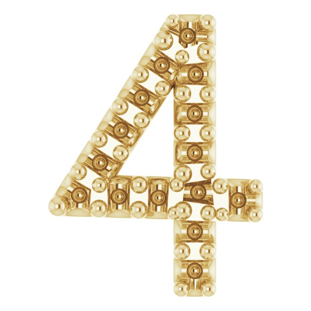 Accented Numeral Trim
