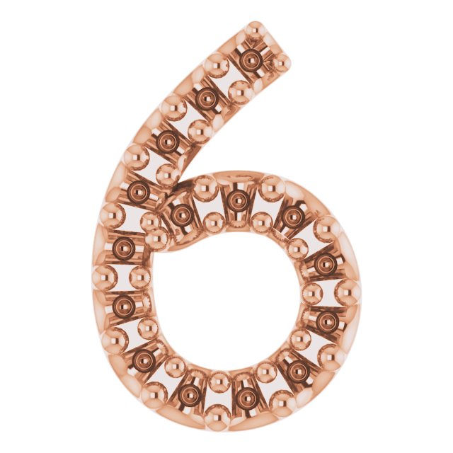 Accented Numeral Trim
