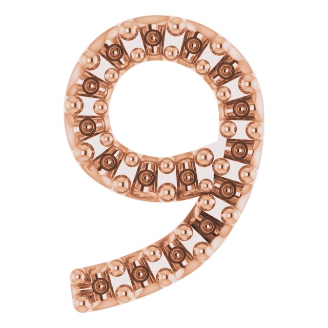 Accented Numeral Trim