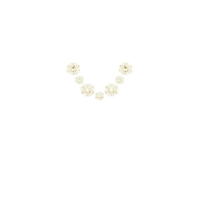 14K Yellow .07 CTW Natural Diamond Matching Band-3