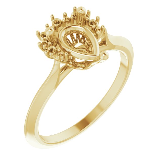 Accented Engagement Ring or Band