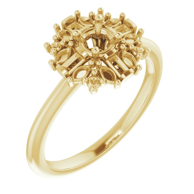 14k Yellow Gold