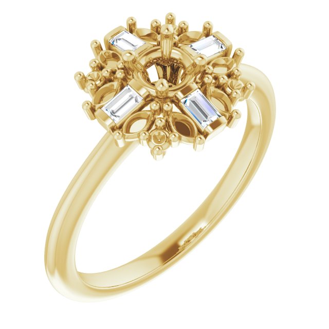14k Yellow Gold