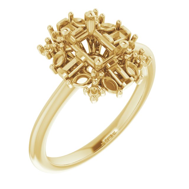 14k Yellow Gold