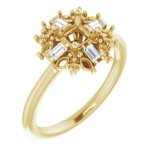 14k Yellow Gold