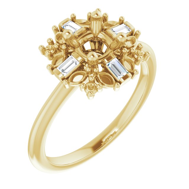 14k Yellow Gold