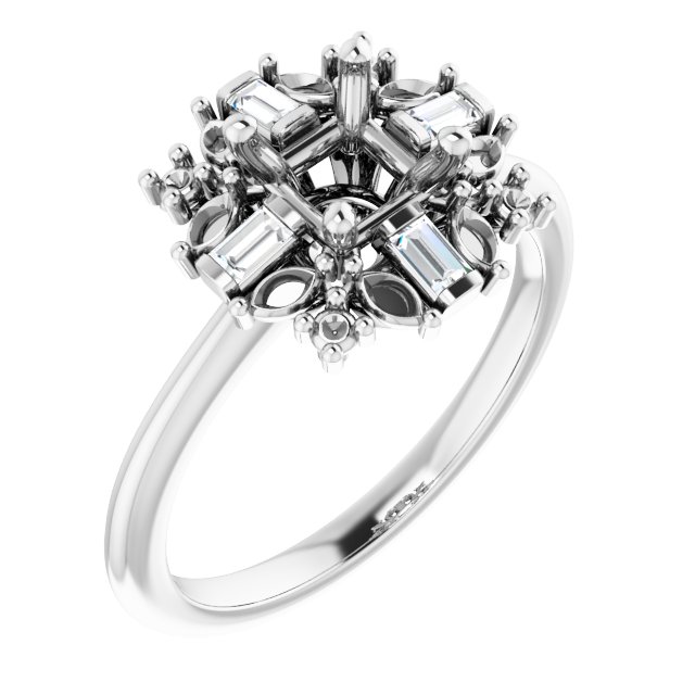 14k White Gold