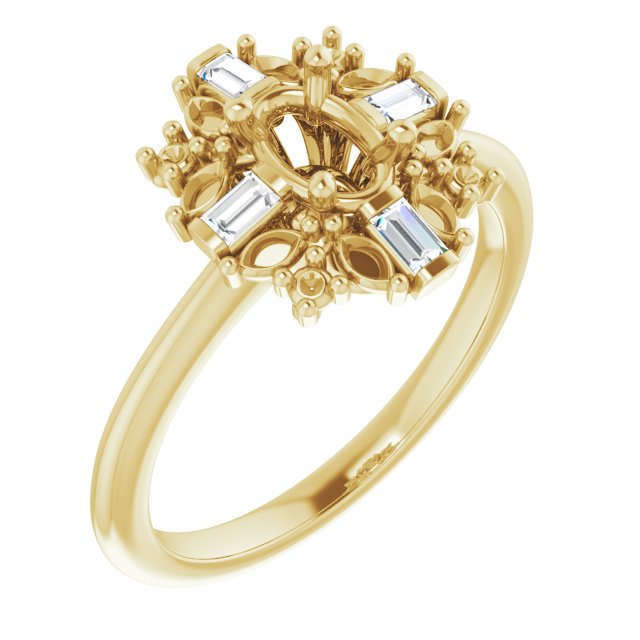 14k Yellow Gold