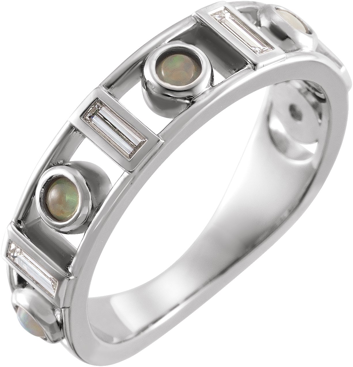 14k White Gold