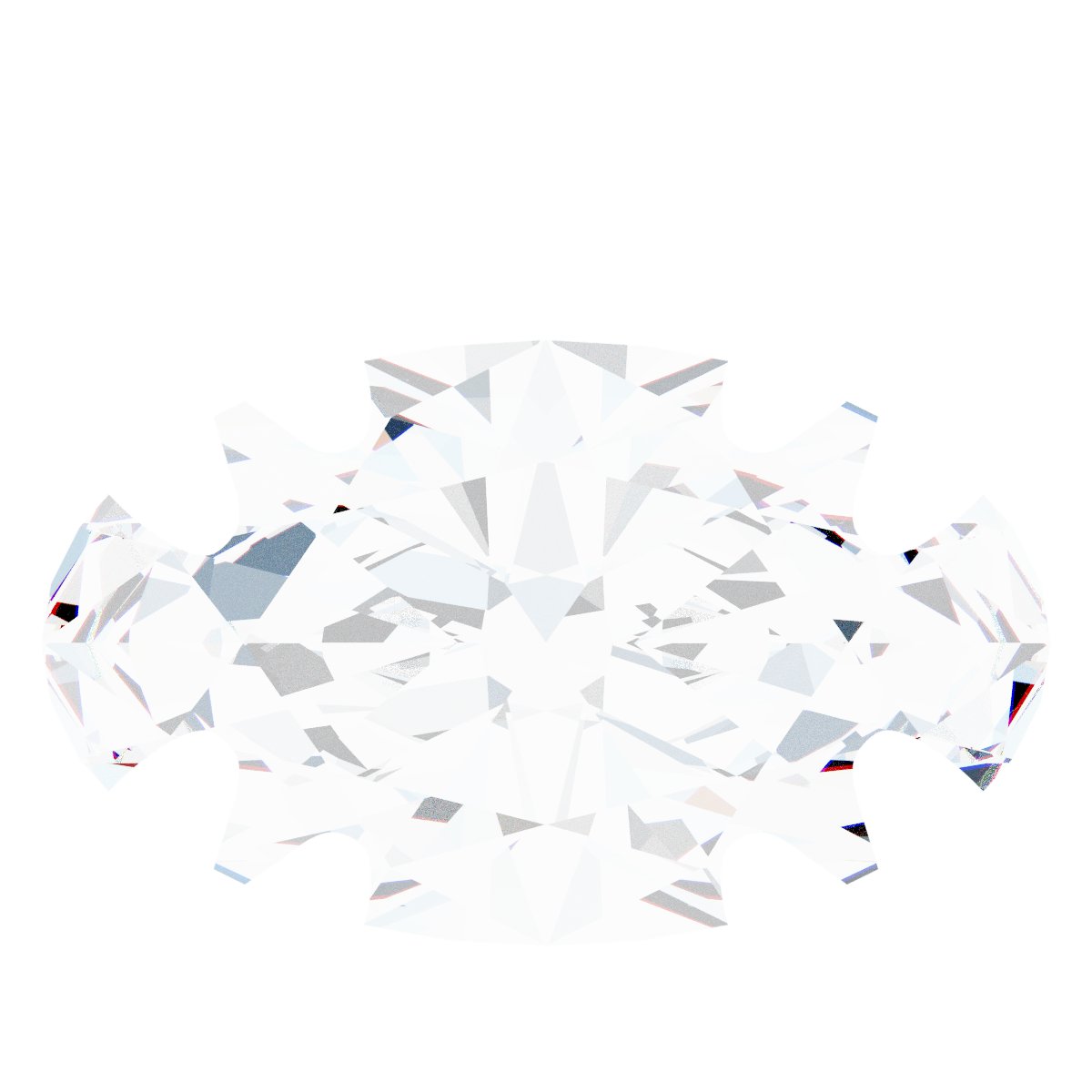 Double-Claw Solitaire Necklace Center