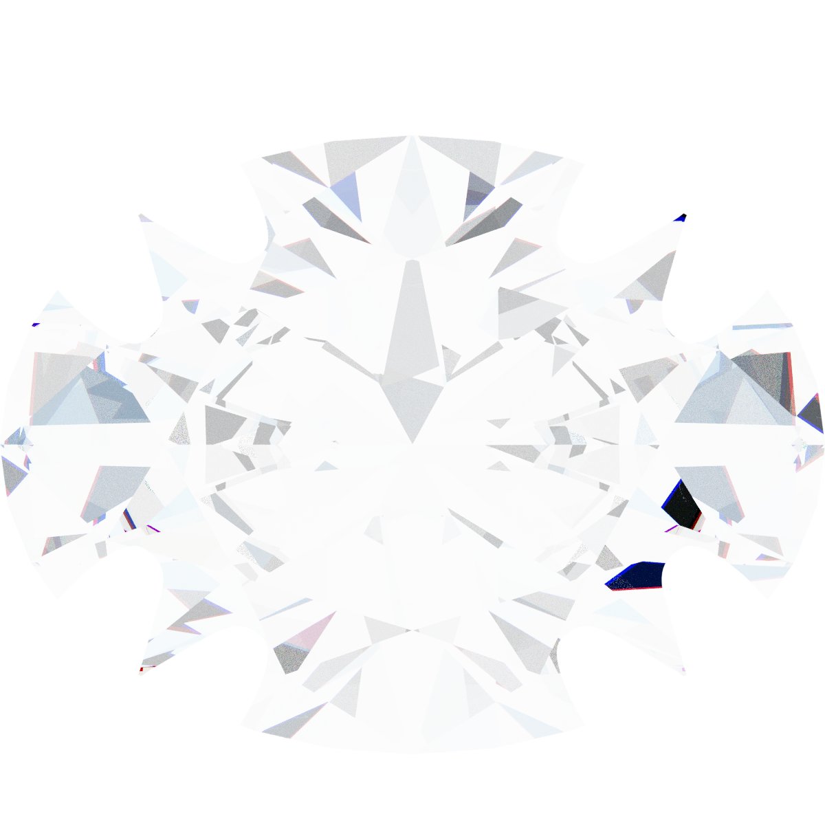 Double-Claw Solitaire Necklace Center