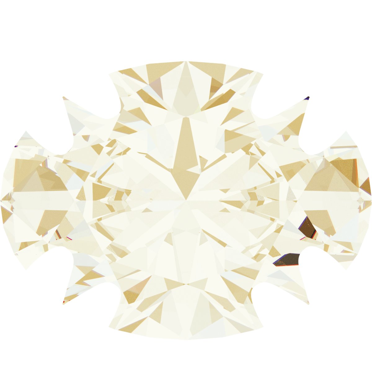 Double-Claw Solitaire Necklace Center