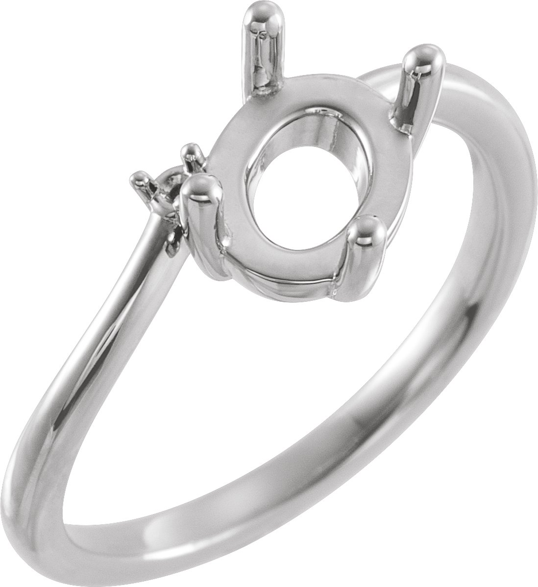 Accented Bypass Ring