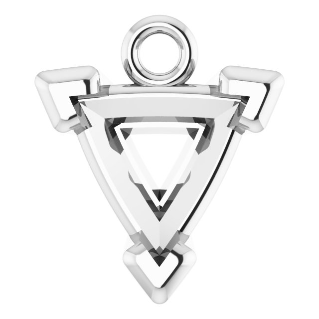 Round 4-Prong Basket Dangle