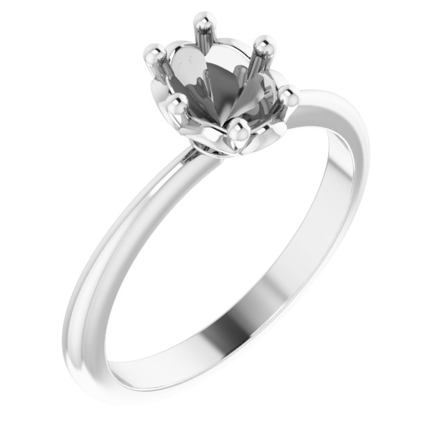 Accented Engagement Ring or Band