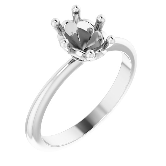 Accented Engagement Ring or Band
