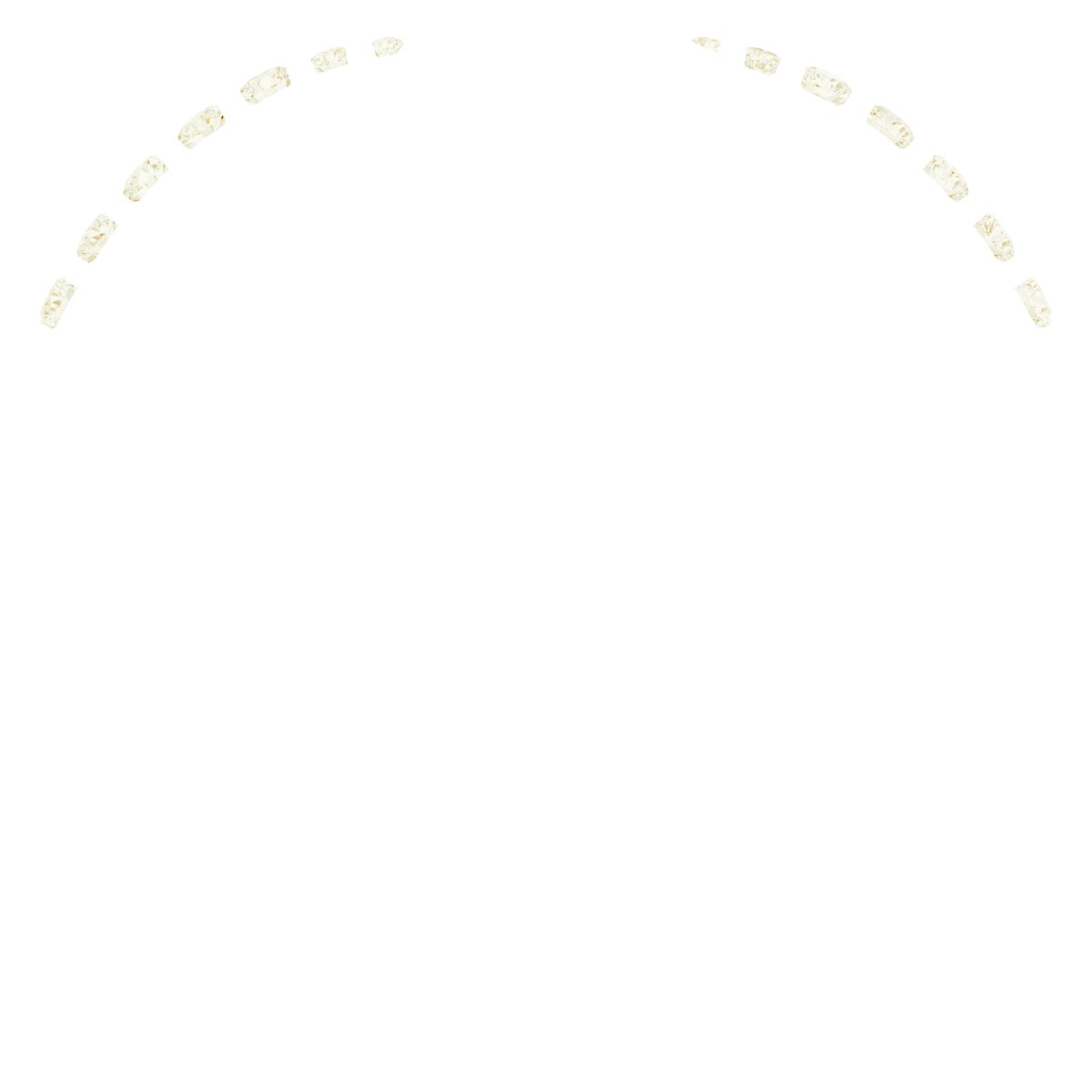 Alternative view of 1/10 CTW Natural Diamond Contour Band – 14K Yellow Gold