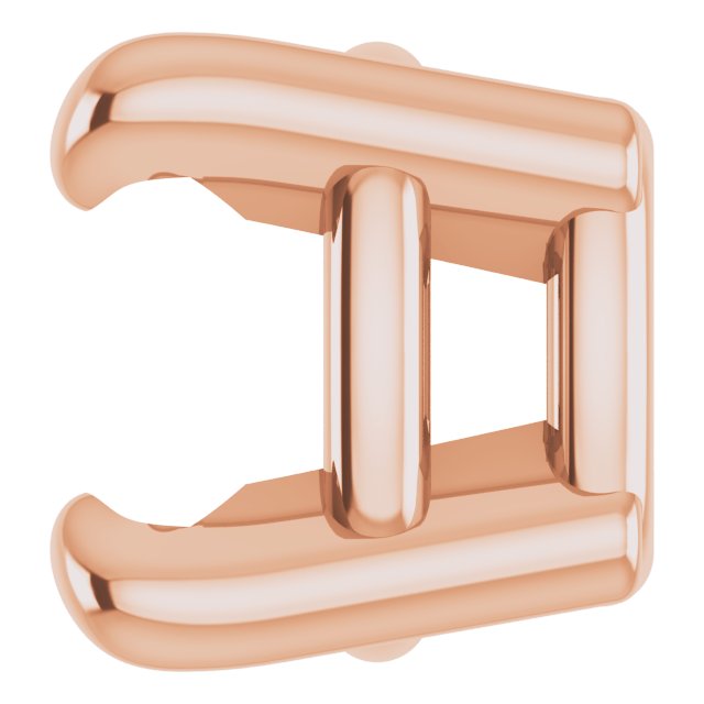 Pre-Notched Claw-Prong Earring Setting
