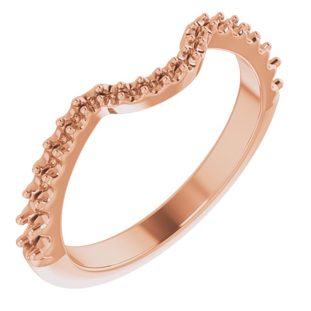 Rose-Cut Accented Engagement Ring or Band