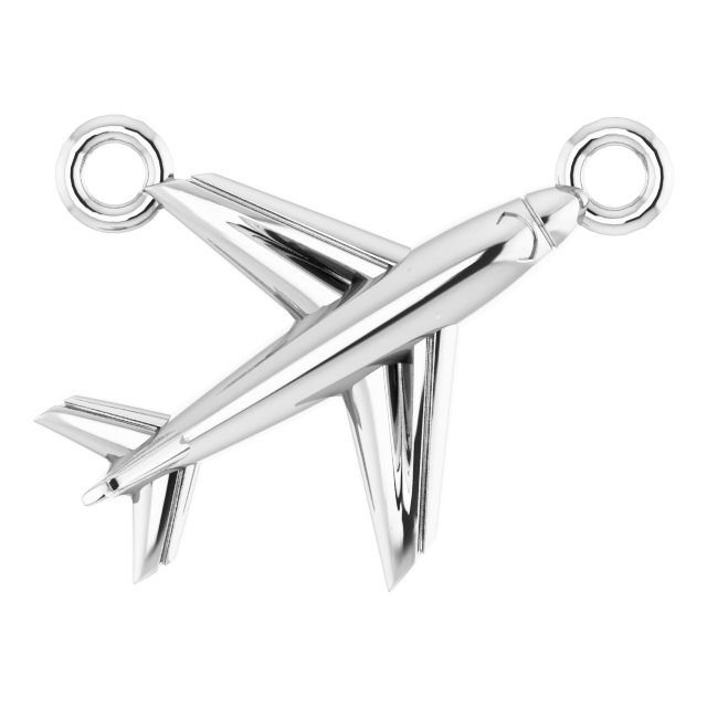 Airplane Necklace or Center