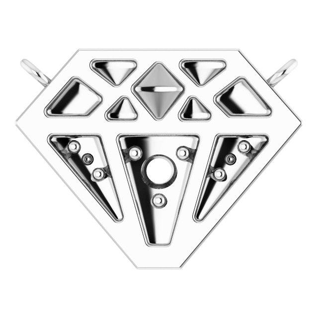 Tiny Diamond Necklace or Center