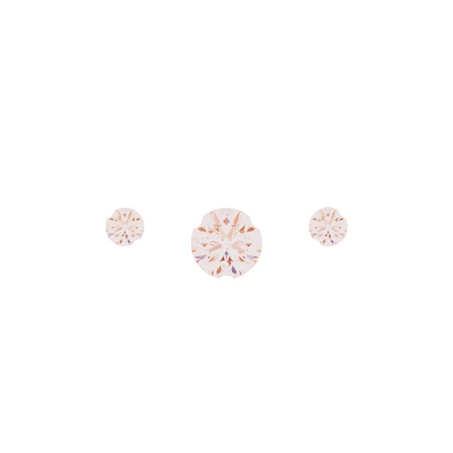 Tiny Diamond Necklace or Center