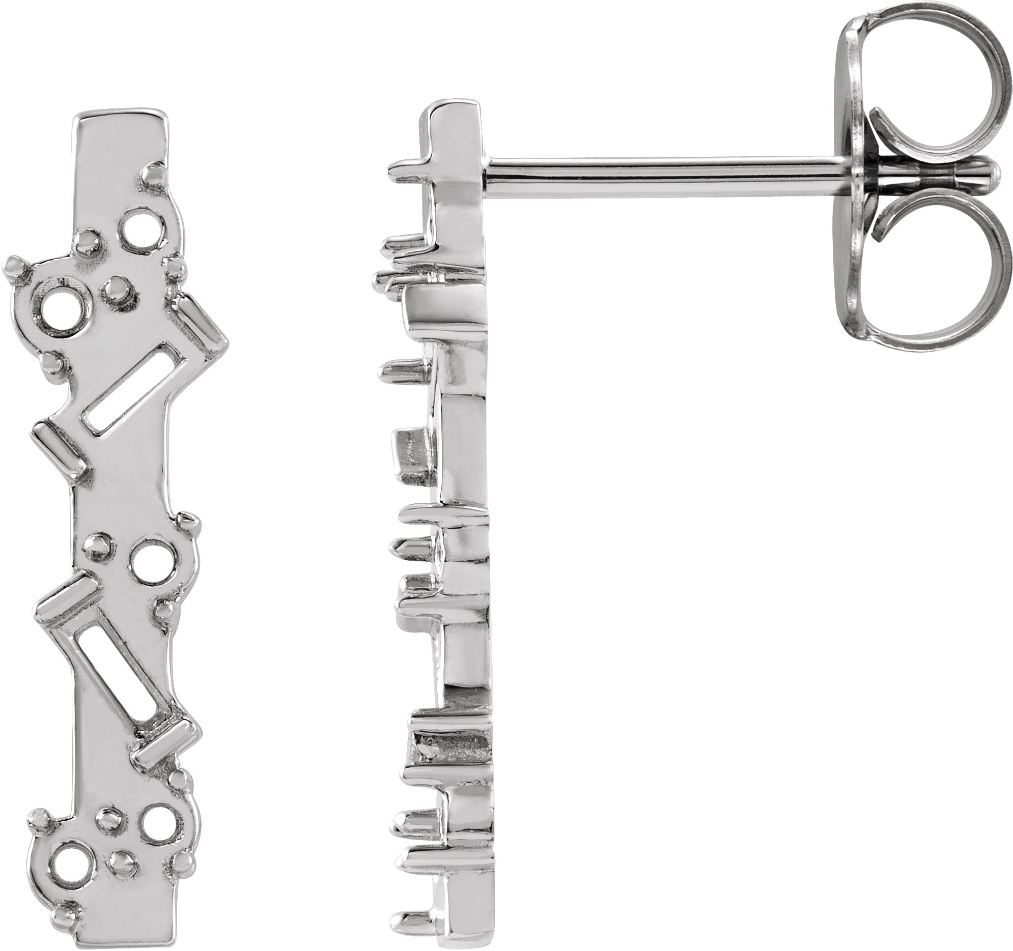 Scattered Bar Earrings