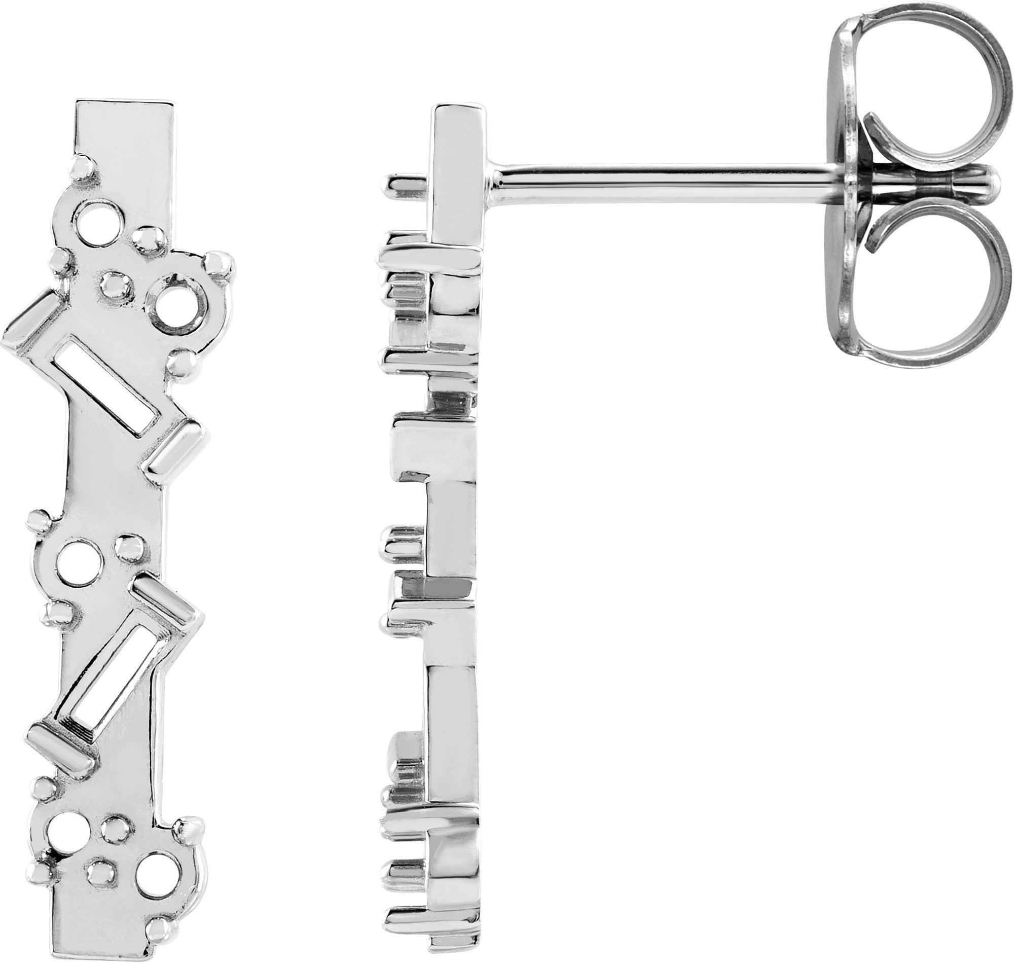 Scattered Bar Earrings