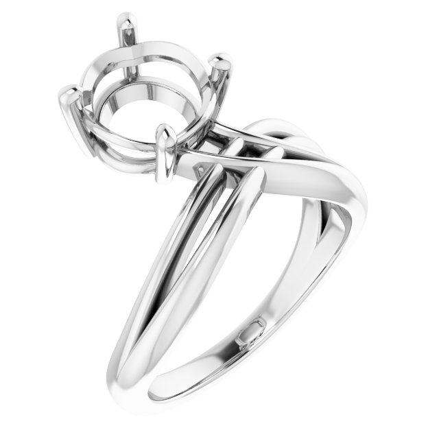 Solitaire Freeform Ring