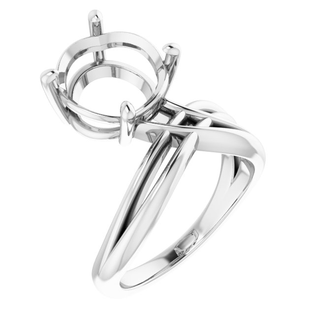 Solitaire Freeform Ring