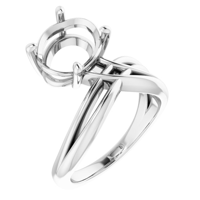 Solitaire Freeform Ring