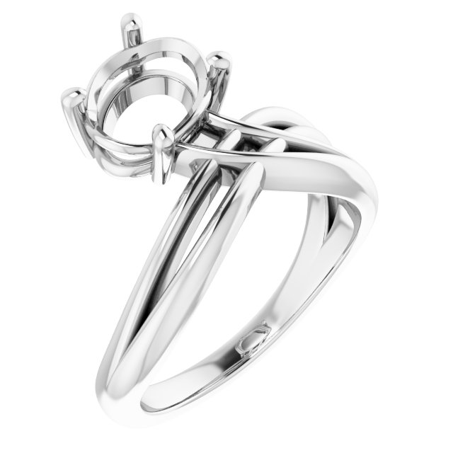 Solitaire Freeform Ring
