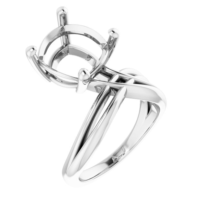 Solitaire Freeform Ring