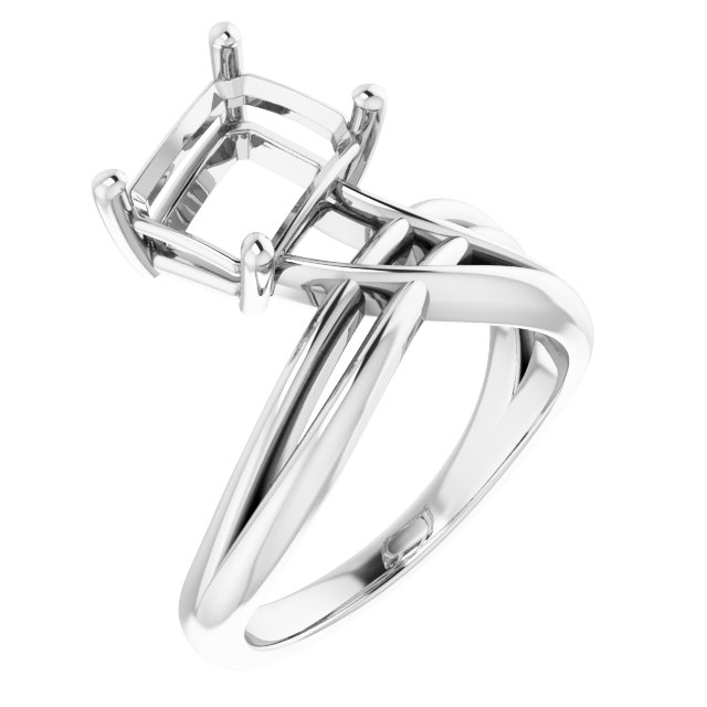 Solitaire Freeform Ring