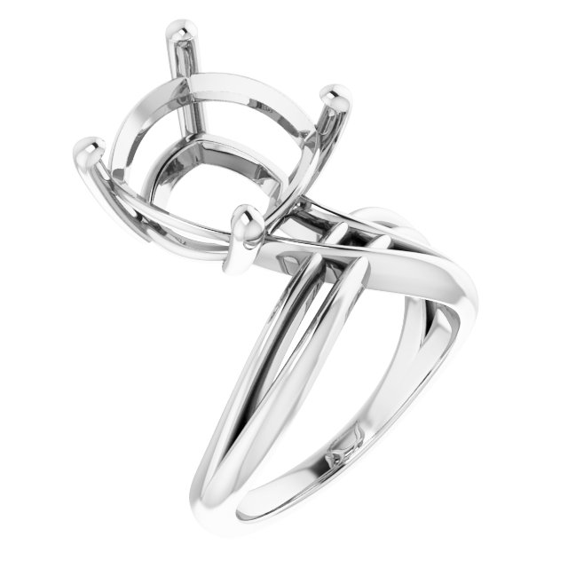 Solitaire Freeform Ring