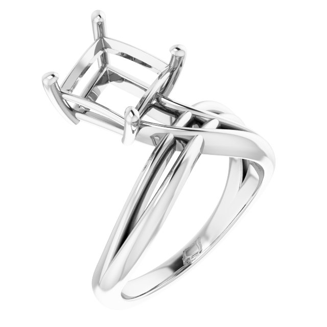 Solitaire Freeform Ring