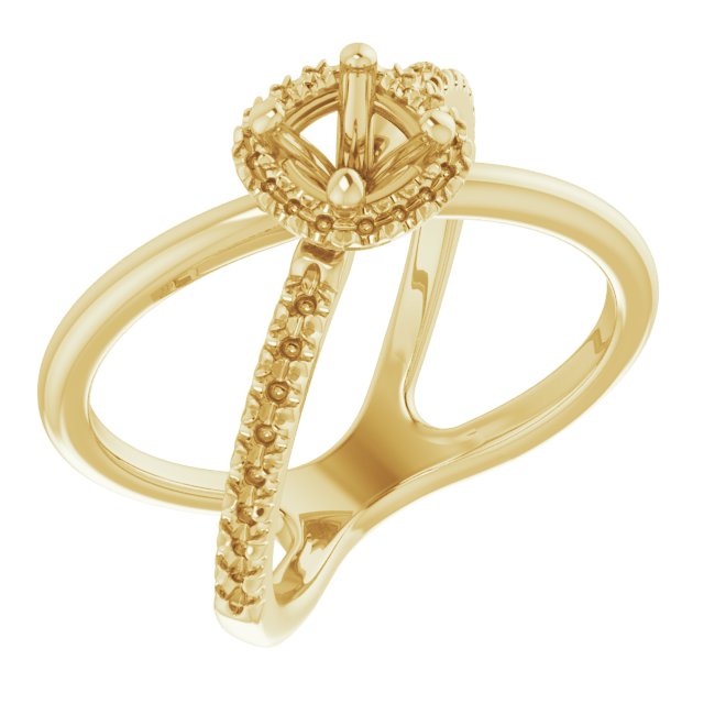 14k Yellow Gold