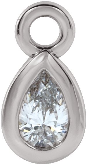 Bezel-Set Dangle