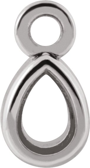 Bezel-Set Dangle