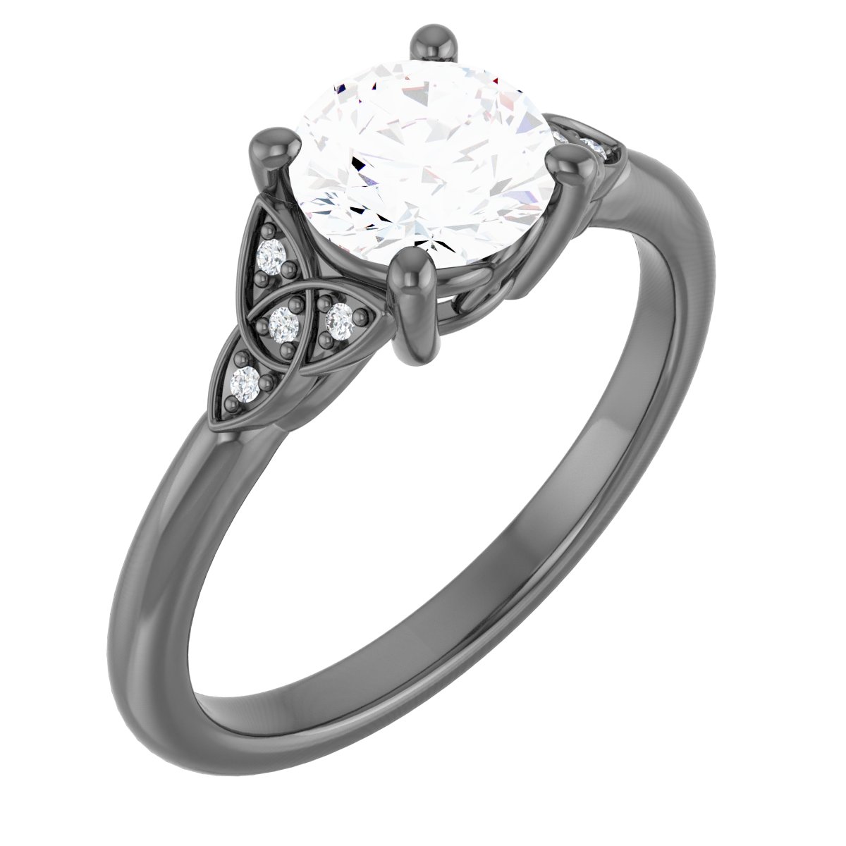 Celtic-Inspired Engagement Ring