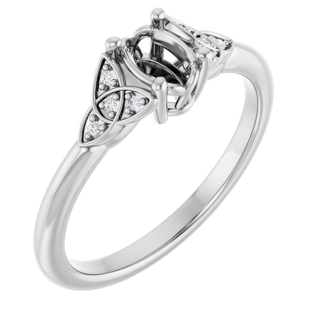 14k White Gold
