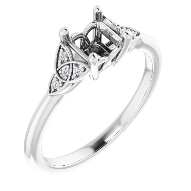 14k White Gold
