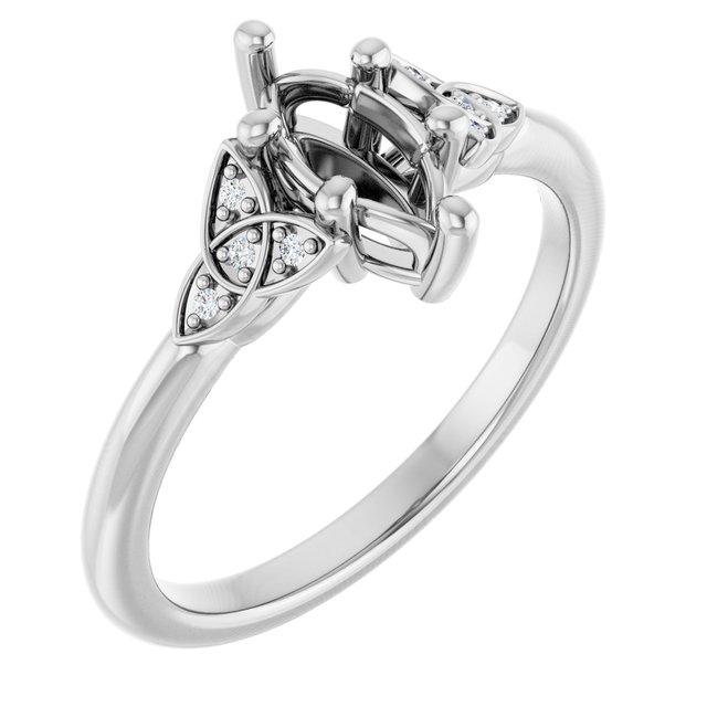 14k White Gold
