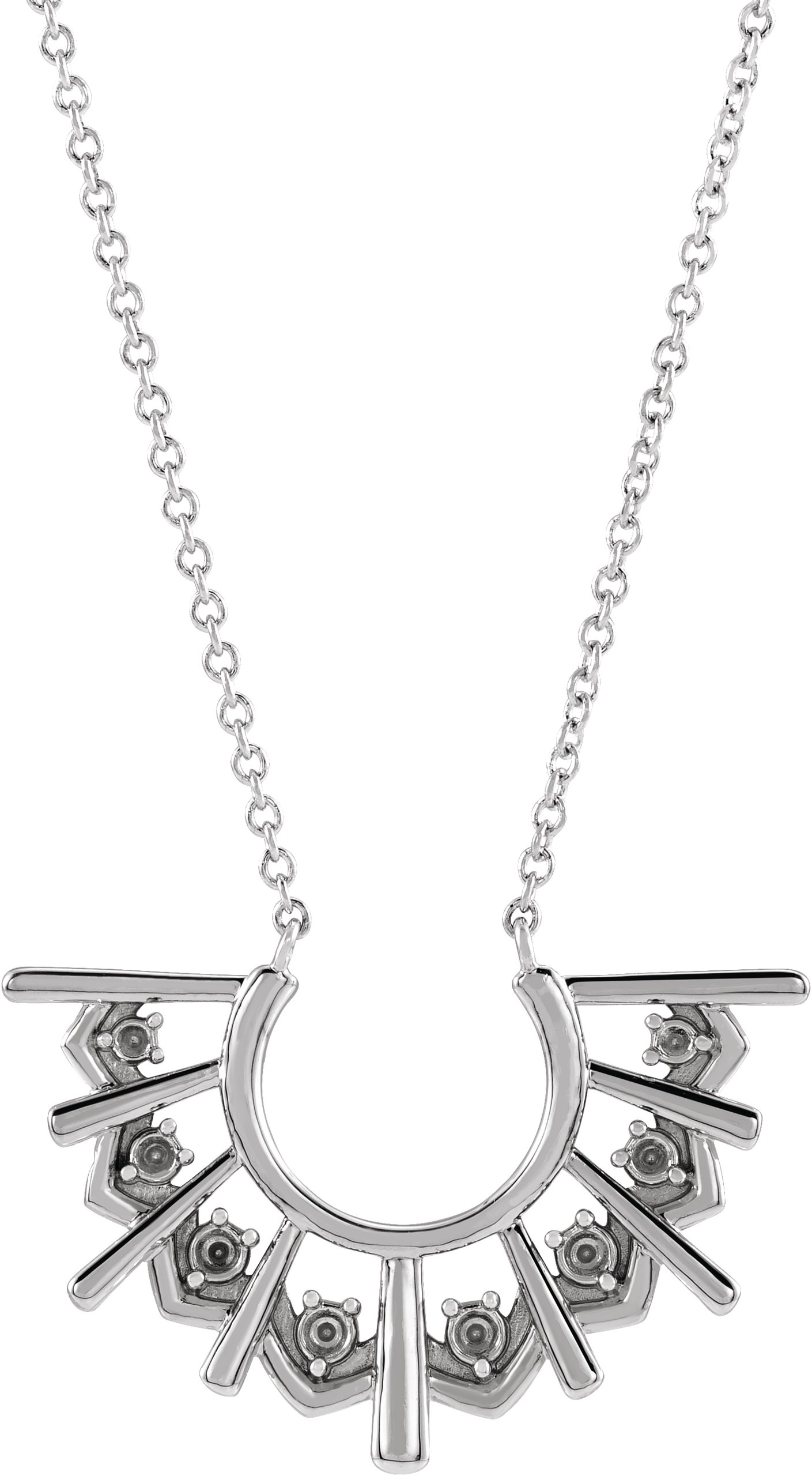 Fan Necklace or Center