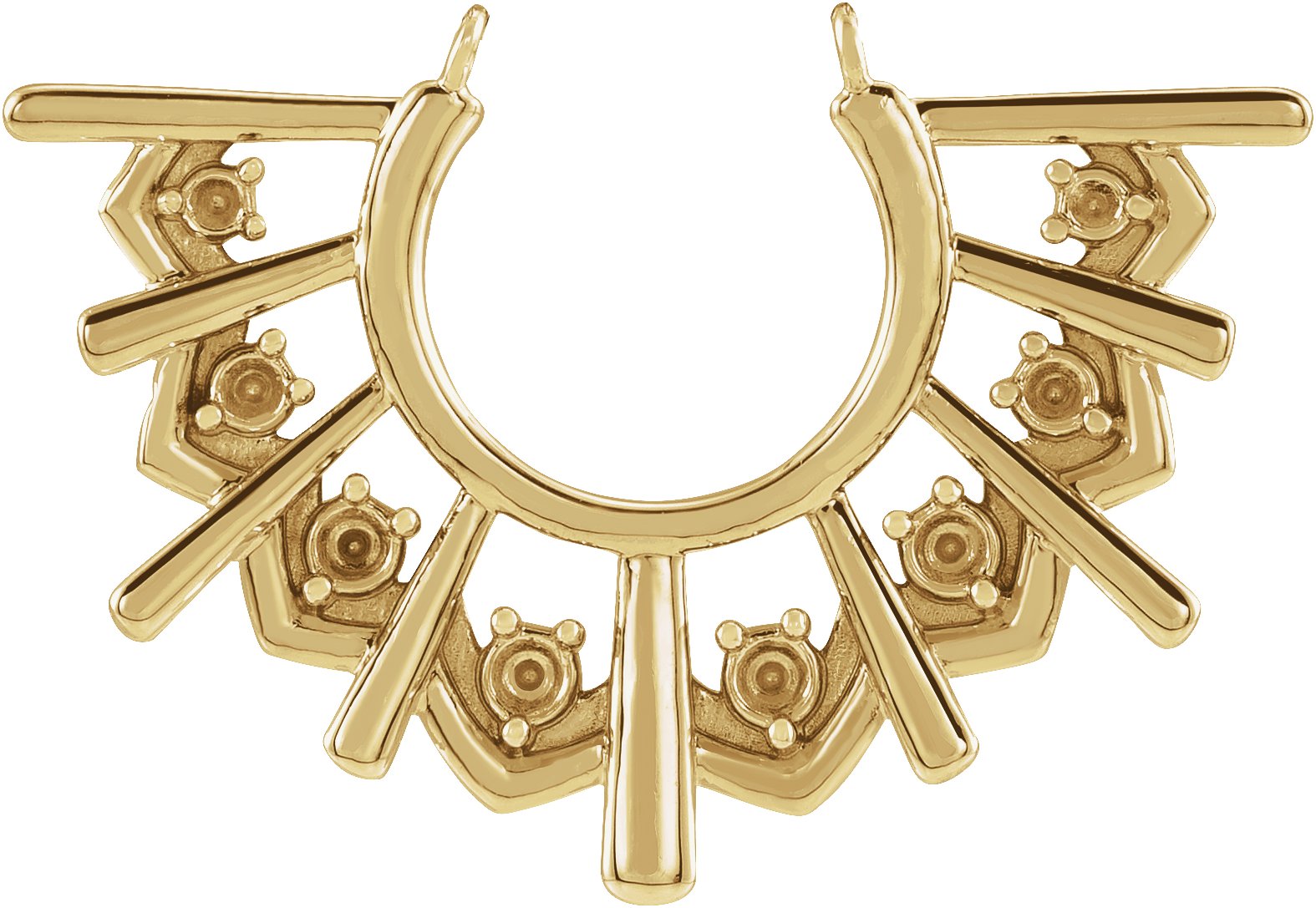 Fan Necklace or Center