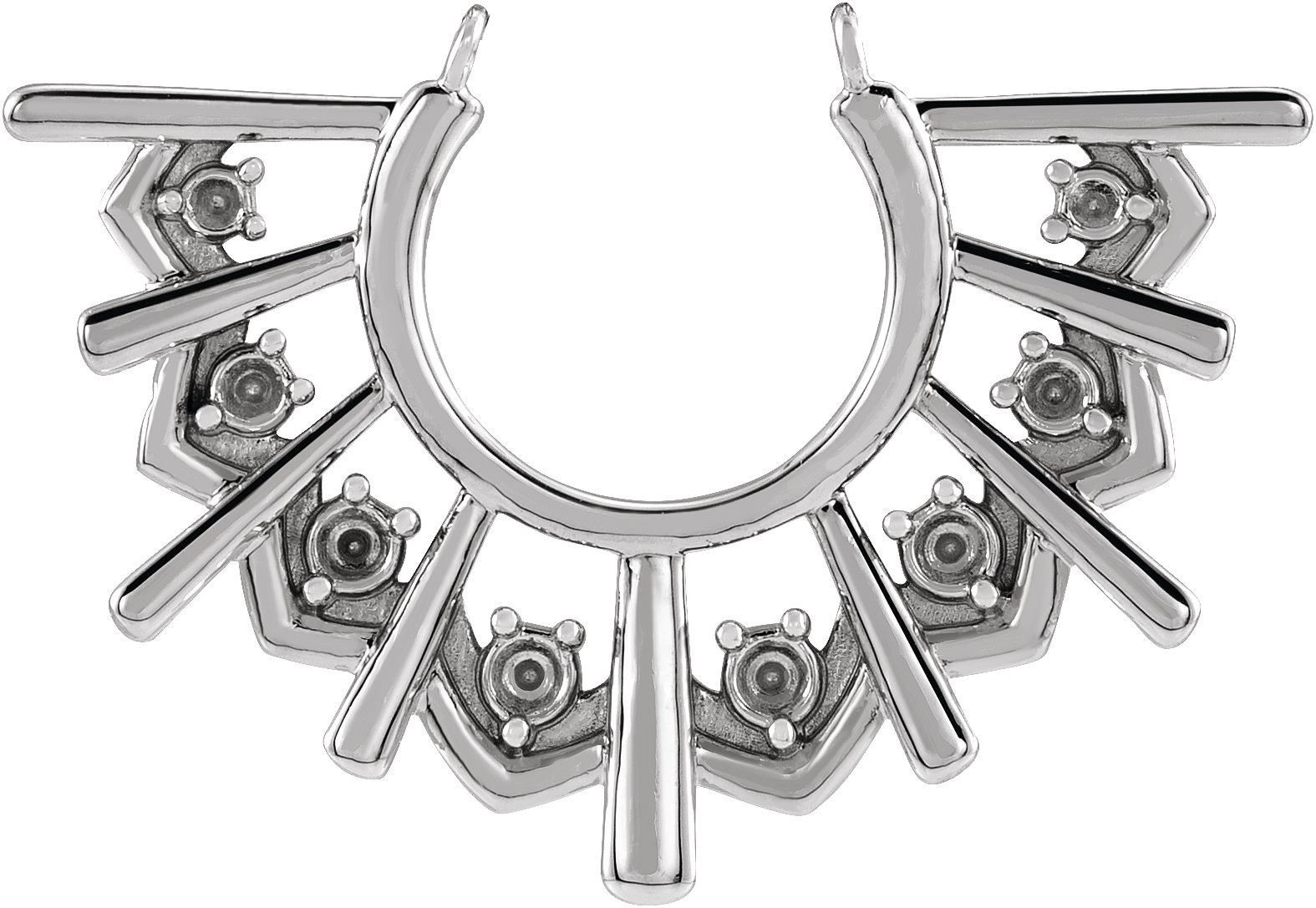 Fan Necklace or Center