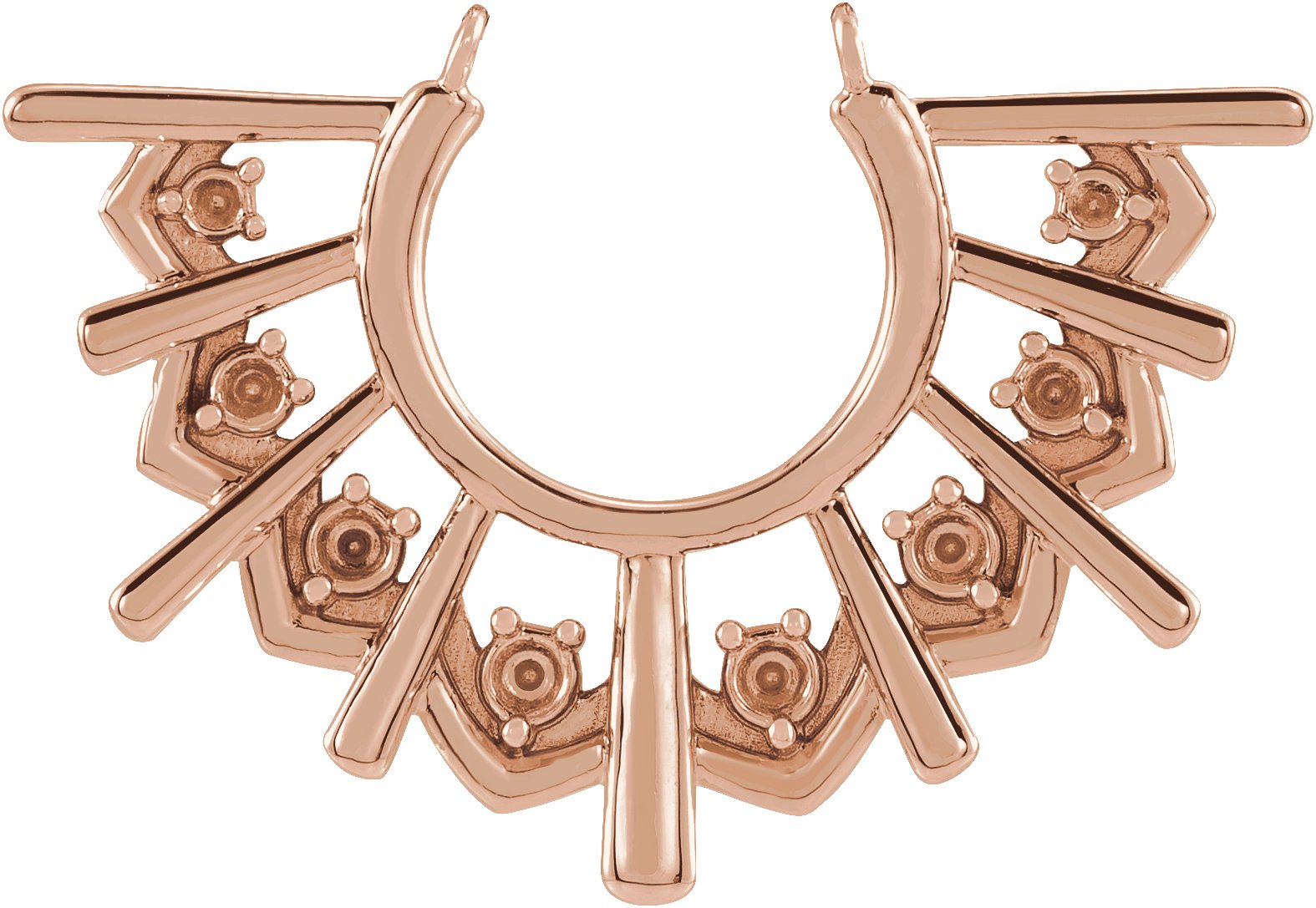 Fan Necklace or Center