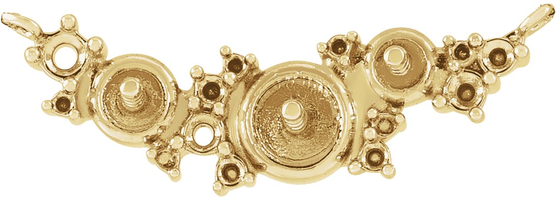 Accented Pearl Necklace or Center