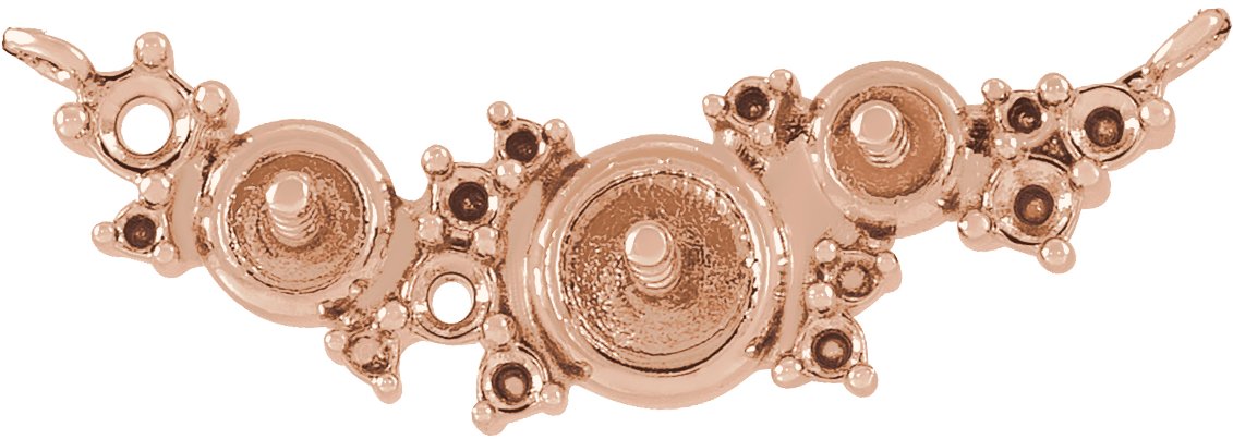 Accented Pearl Necklace or Center